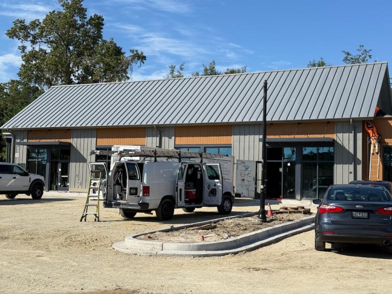 Left Front of Building - September 2025