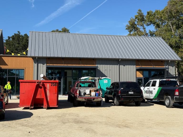 Right Front Side of Building September 2025