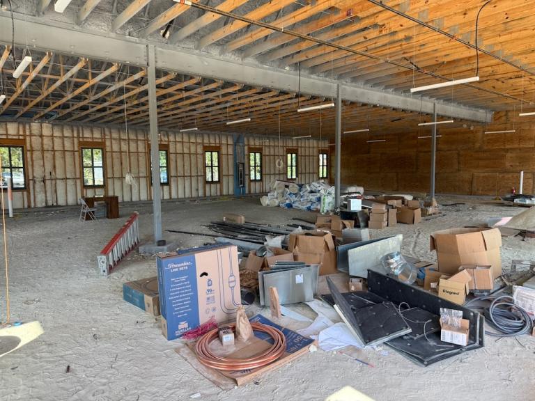 Shell space towards interior unit September 2025