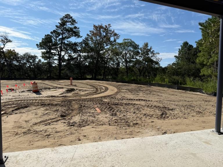 View to Pond and Shem Creek from Patio - September 2025