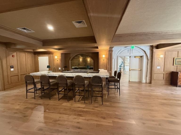 Completed Bar Area