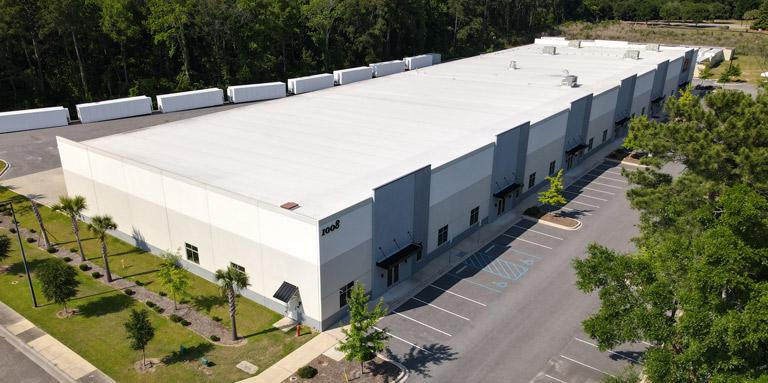 Large warehouse and multi-tenant space on Daniel Island, South Carolina